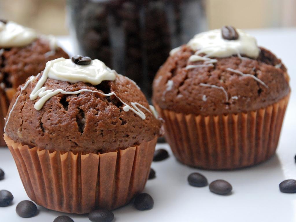 kávové muffiny